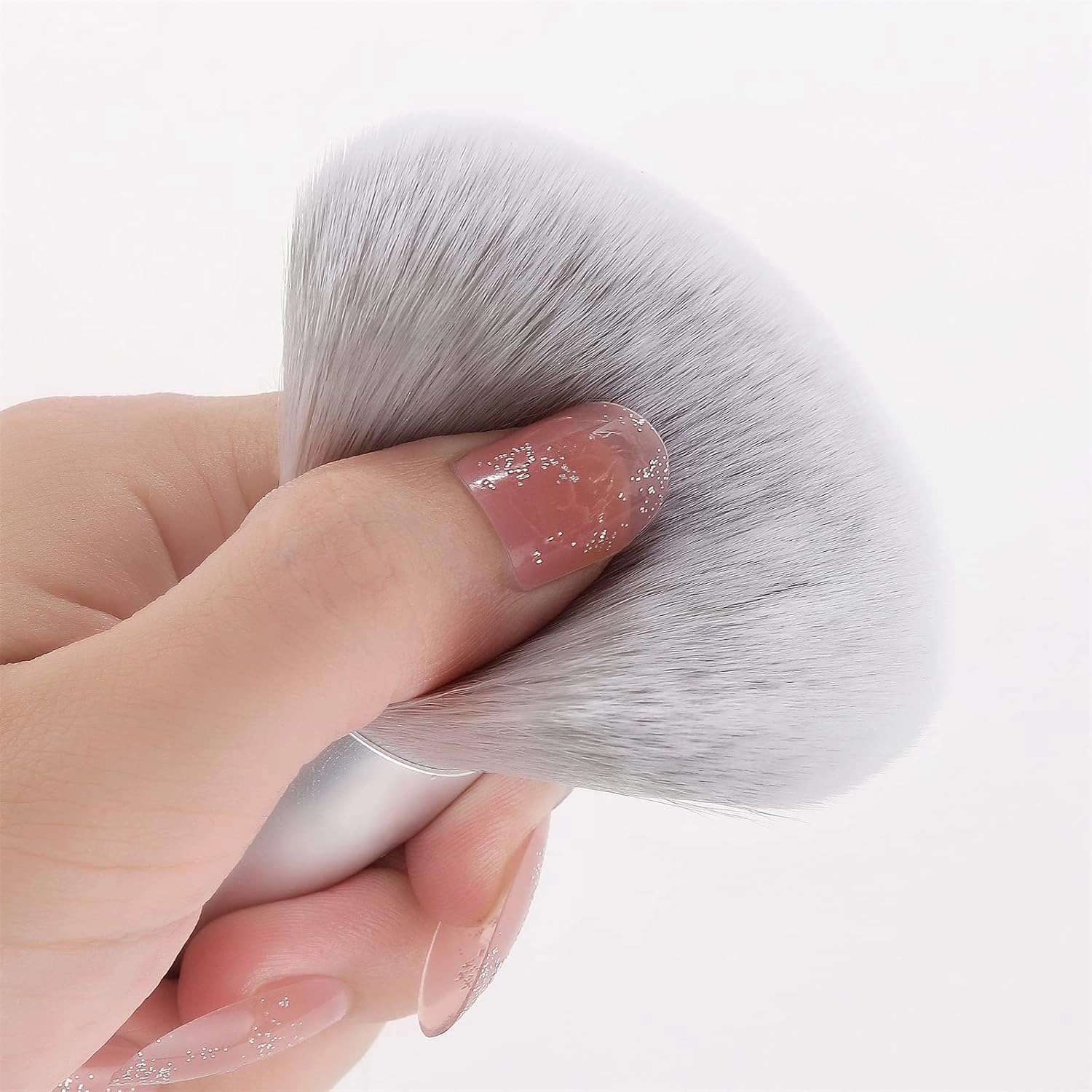 Glitter Makeup Brushes Professional Face Cosmetics Blending Liquid Foundation Powder Concealer Eye Shadows Make Up Beauty Tool Bling (Power Brush)