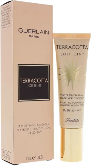 Guerlain Terracotta Joli Teint Beautifying SPF 20 Light Foundation, 1 Ounce