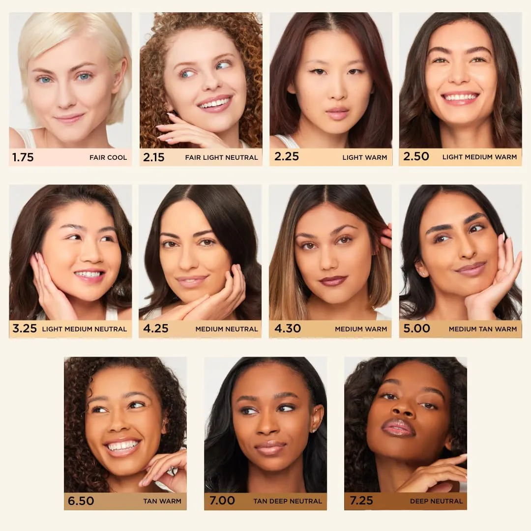 HALEYS Re-set Full Coverage Matte Foundation, VEGAN   CRUELTY-FREE, Oil-Free Liquid Foundation with Double-Dose Pigments for Long-Lasting, Smooth, Natural Finish for Sensitive, Acne-Prone Skin (2.5)