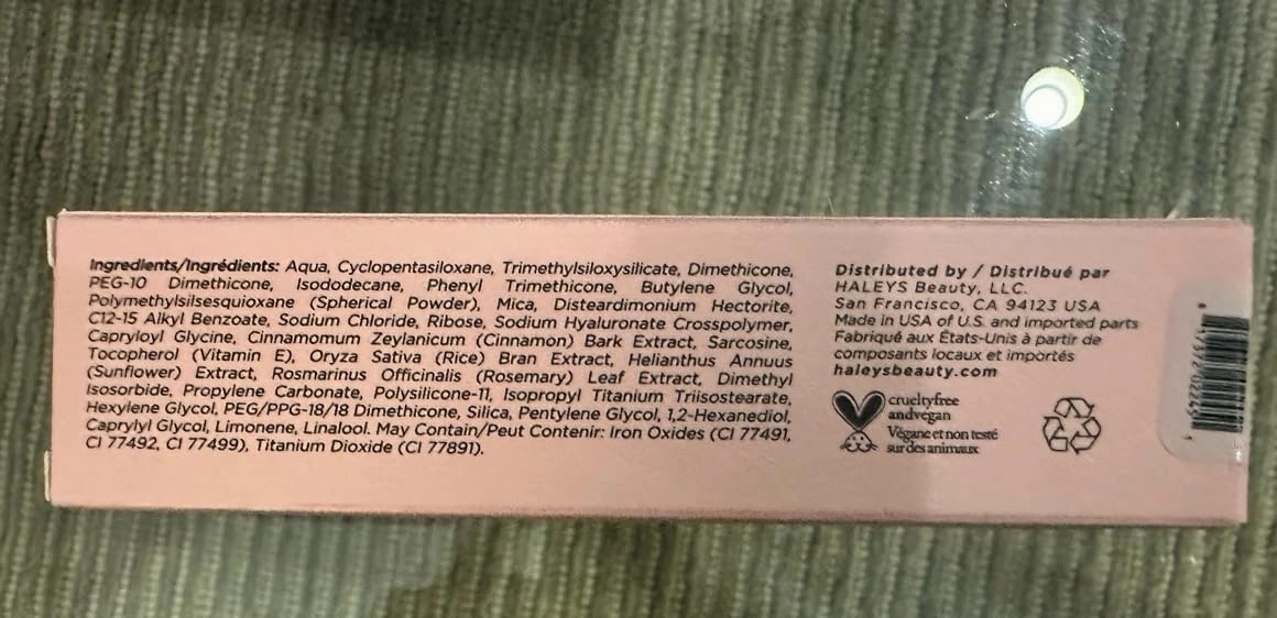 HALEYS Re-form Luminous Skin Foundation, VEGAN   CRUELTY-FREE, Blurs, Conceals, Blendable, Buildable Med-to-Full Coverage, Weightless, Oil-free, All-Day Wear, Hyaluronic Acid, All skin types (2.5)