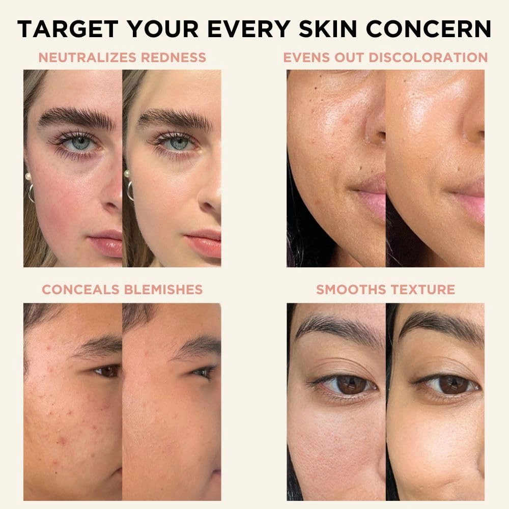HALEYS Re-form Luminous Skin Foundation, VEGAN   CRUELTY-FREE, Blurs, Conceals, Blendable, Buildable Med-to-Full Coverage, Weightless, Oil-free, All-Day Wear, Hyaluronic Acid, All skin types (2.5)