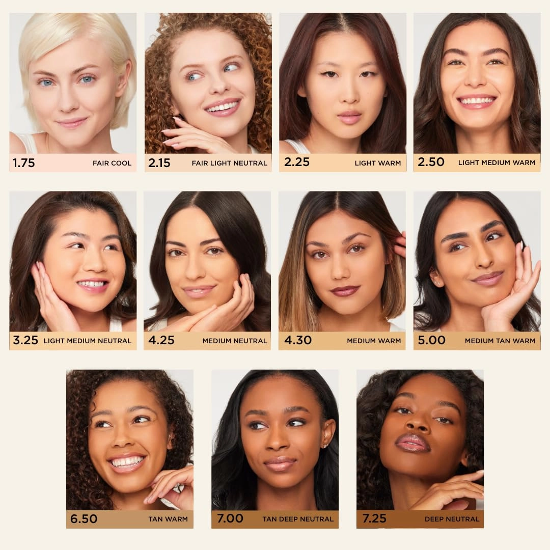 HALEYS Re-set Full Coverage Matte Foundation, VEGAN   CRUELTY-FREE, Oil-Free Liquid Foundation with Double-Dose Pigments for Long-Lasting, Smooth, Natural Finish for Sensitive, Acne-Prone Skin (4.25)