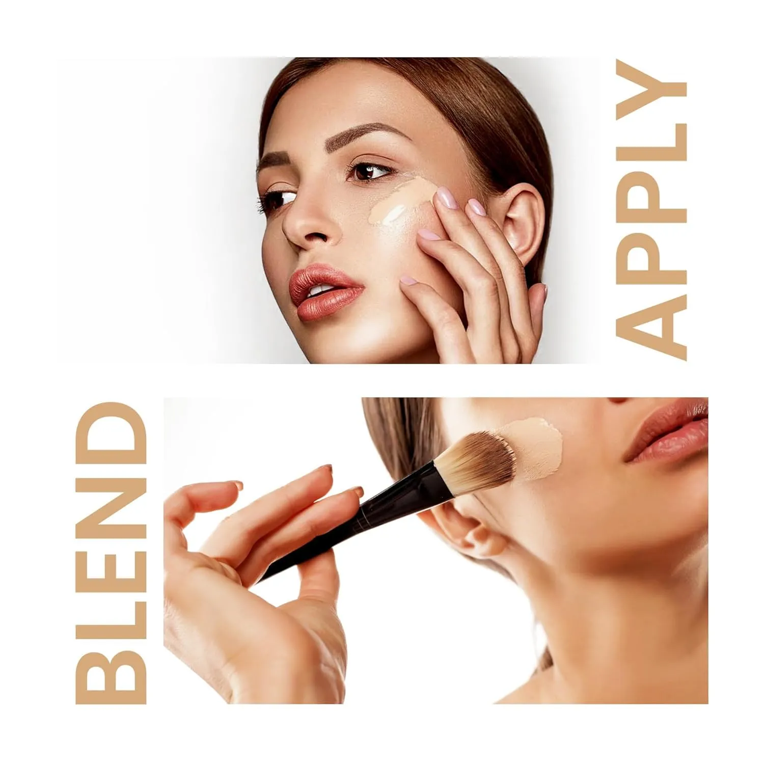 HD Foundation | Full Coverage | Matte Foundation | Lightweight Formula | Long Lasting | 40ml (01)