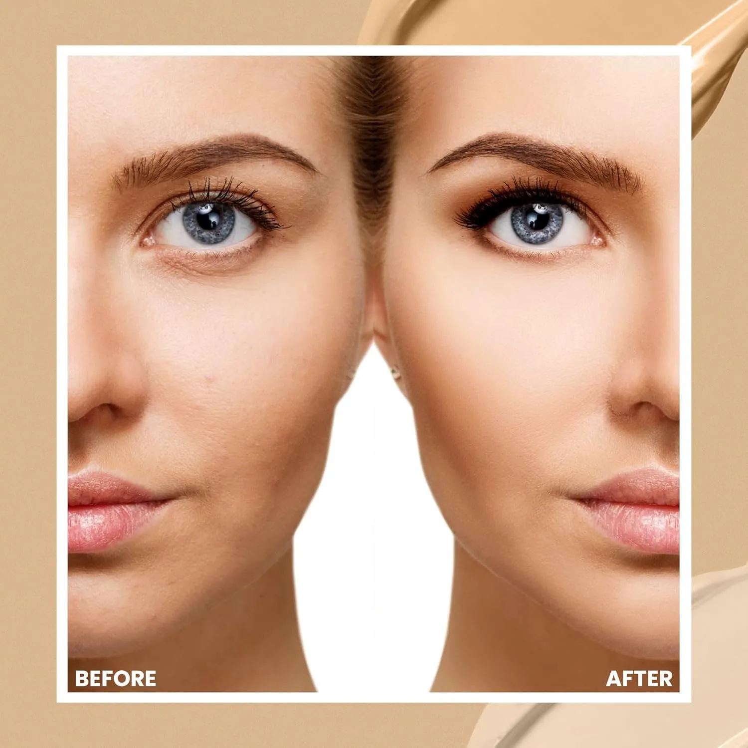 HD Foundation | Full Coverage | Matte Foundation | Lightweight Formula | Long Lasting | 40ml (01)