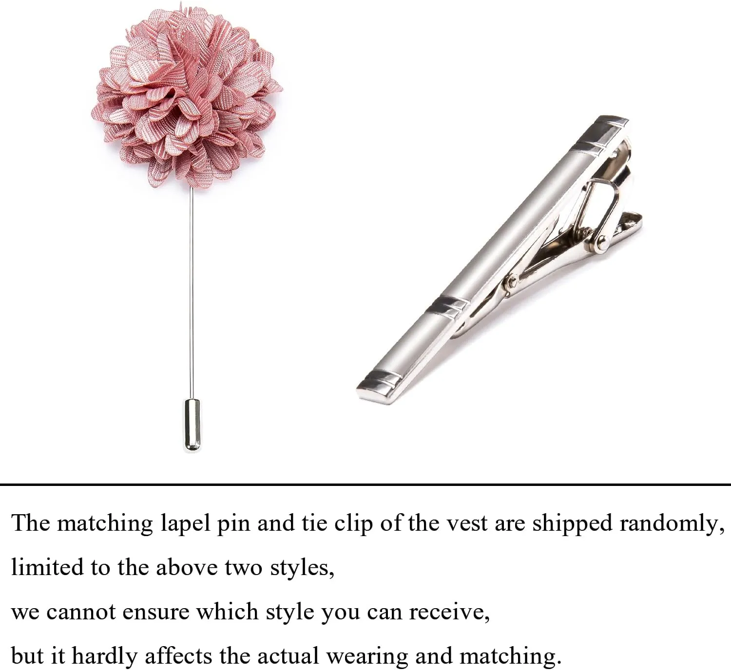 Hi-Tie Mens Silk Suit Vest Jacquard 5PCS Necktie Pocket Square Cufflinks Lapel Pin Formal Wedding Tuxedo