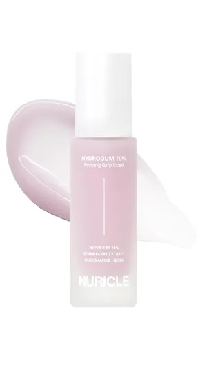 HYDROGUM 70% Priming Grip Dose 30ml (1.014 fl.oz) - Hydrates, Smoothes & Grips Makeup for Up to 15 Hours with Hyper-EPS, Korean Face Primer with Niacinamide