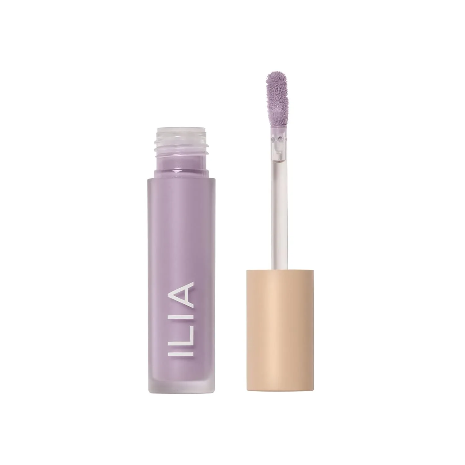 ILIA - Matte Liquid Powder Eye Tint | Cream-to-Powder Eyeshadow, Smudge-Resistant, Quick-Dry, Weightless, Water-Based | Non-Toxic, Vegan, Cruelty-Free, Clean Makeup (Aster, 0.12 fl oz | 3.5 ml)