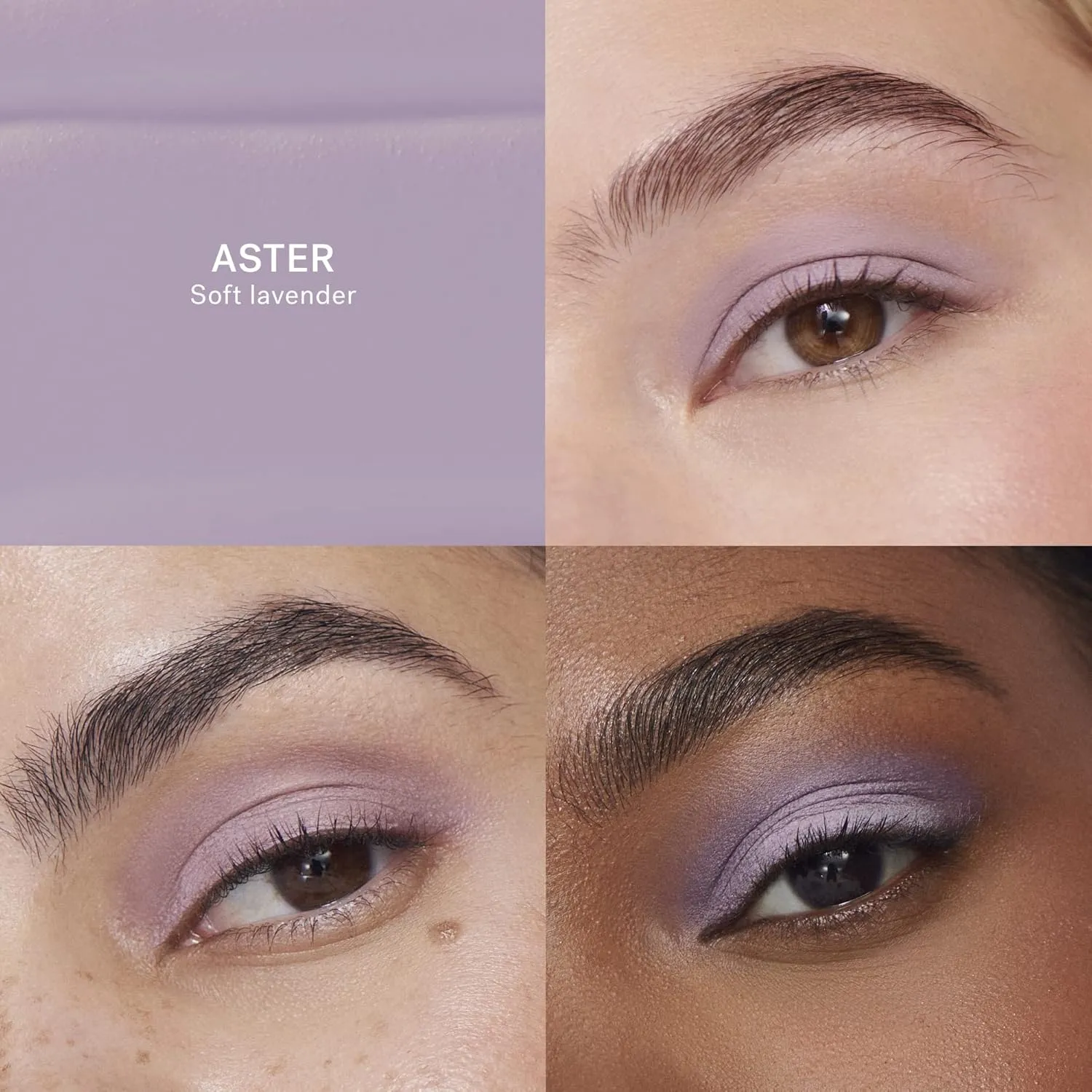 ILIA - Matte Liquid Powder Eye Tint | Cream-to-Powder Eyeshadow, Smudge-Resistant, Quick-Dry, Weightless, Water-Based | Non-Toxic, Vegan, Cruelty-Free, Clean Makeup (Aster, 0.12 fl oz | 3.5 ml)