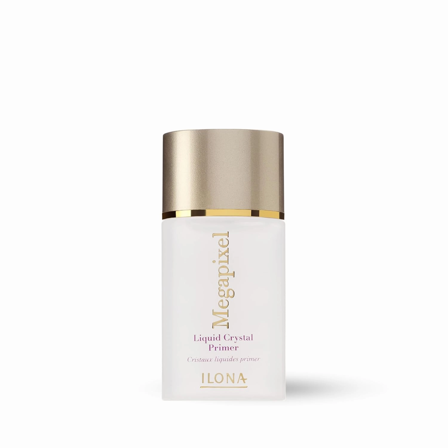 ILONA Megapixel | Oil-Free Liquid Crystal Primer | Pore Smoothing & Blurring Makeup Base | 12-Hour, Airbrushed Finish | 1.18 oz.