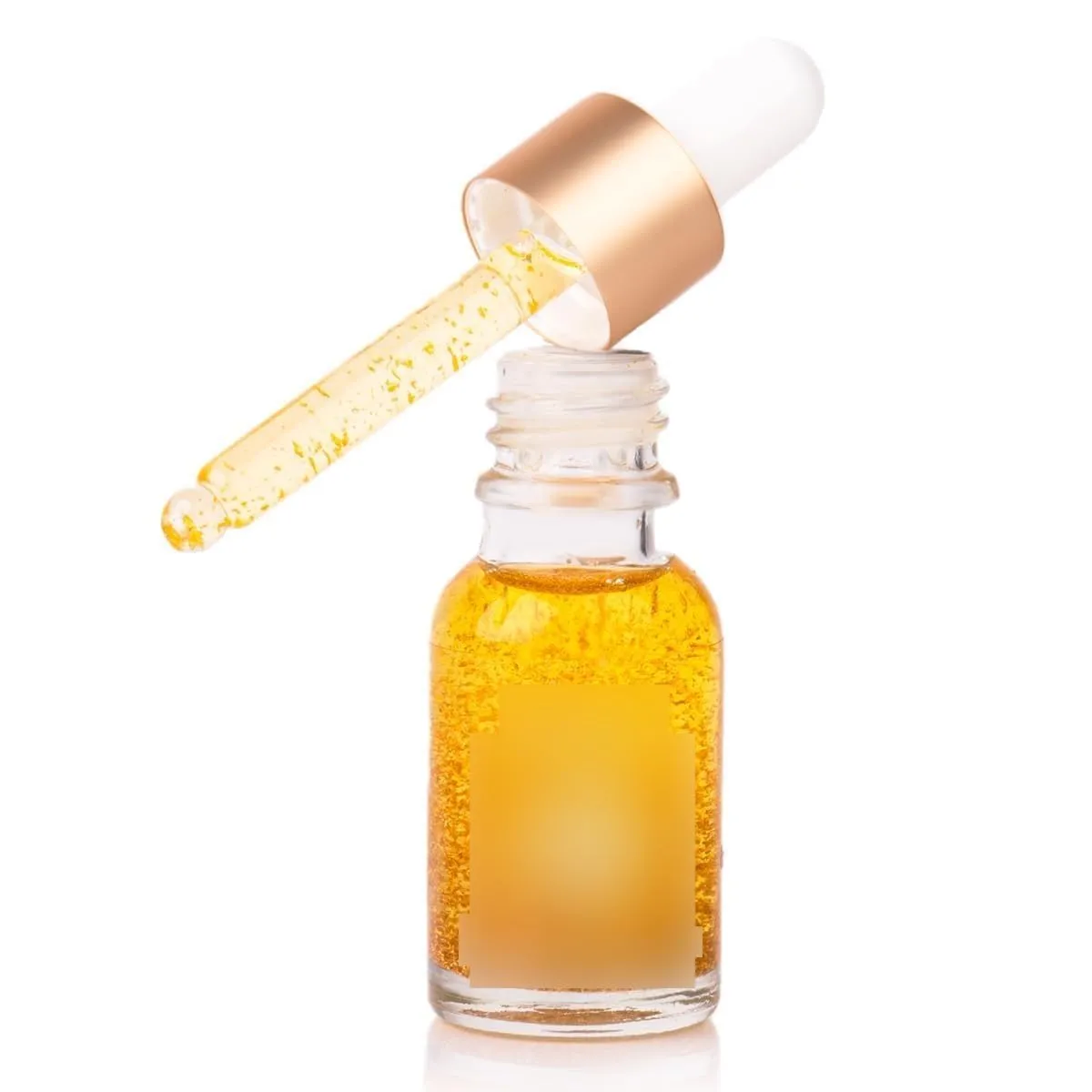 I.n-du-lgeo, Essentials 24K Rose Gold Beauty Oil for Uneven Skin Tone, Dullness & Finelines|Anti-Aging,Lightweight,Makeup Face Primer|Made with 24k Gold Flakes, Rosehip Oil & Vitamin C & E -15ml