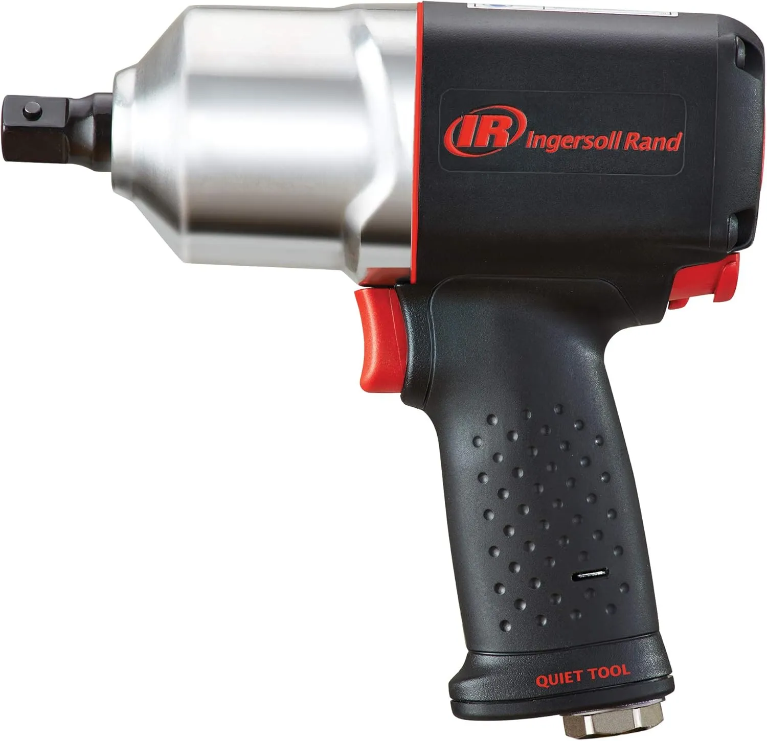 Ingersoll Rand 2135PQXPA 1/2" Air Impact Wrench, Quiet, 1100 ft-lbs Torque, Pistol Grip, Pin Anvil