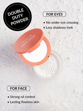 Insta-Ready Face & Under Eye Setting Powder Duo - Translucent