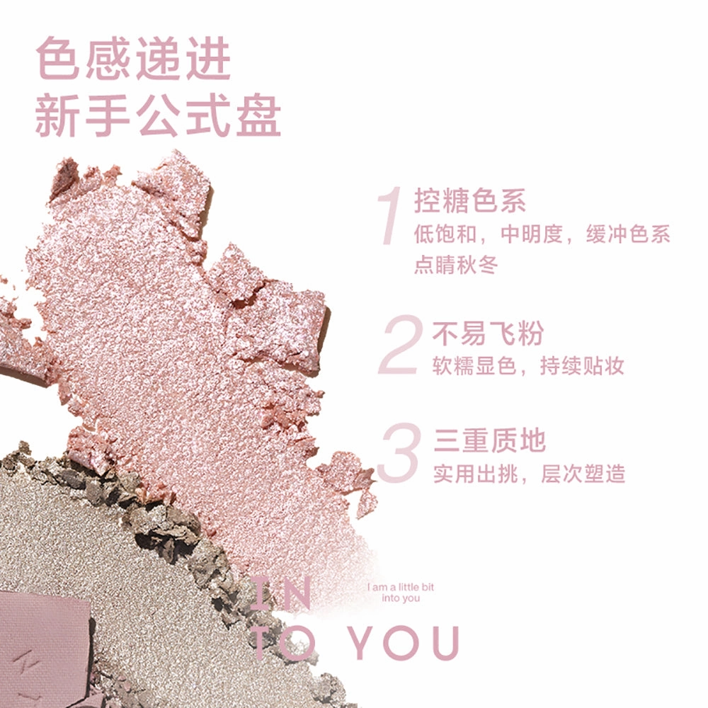 INTO YOU Four Shades Eyeshadow Palette #MT01