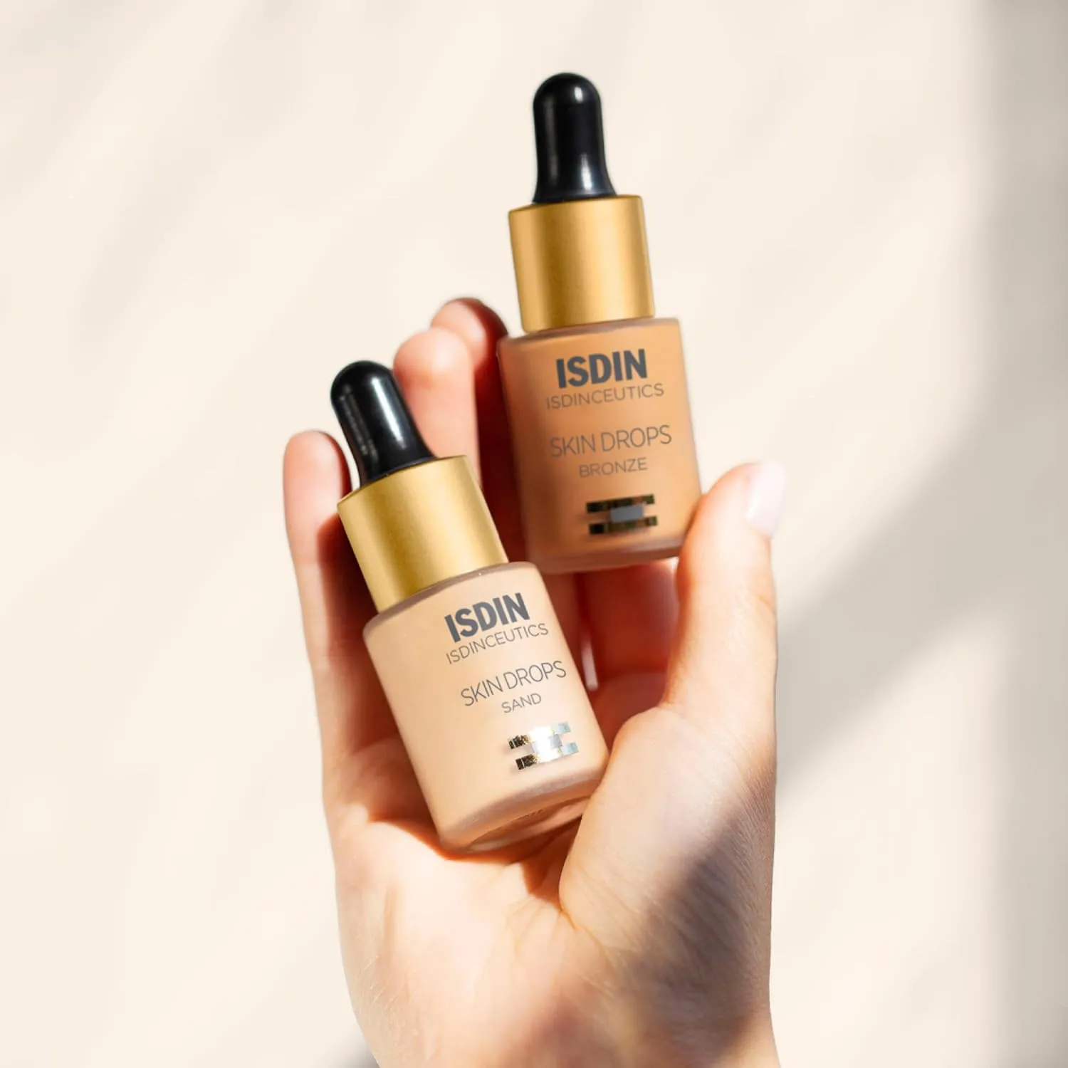 ISDIN Skin Drops, Face and Body Makeup Lightweight and High Coverage Foundation