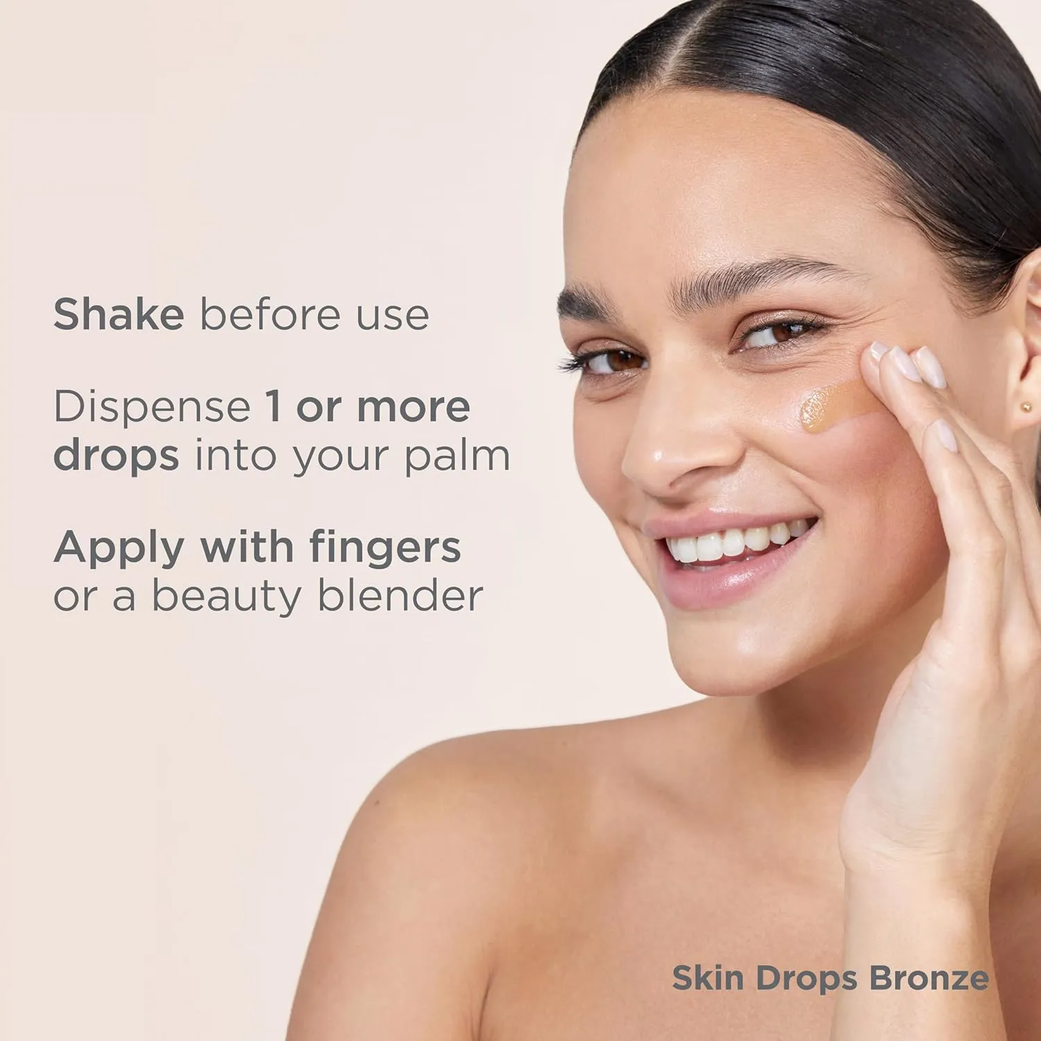 ISDIN Skin Drops, Face and Body Makeup Lightweight and High Coverage Foundation