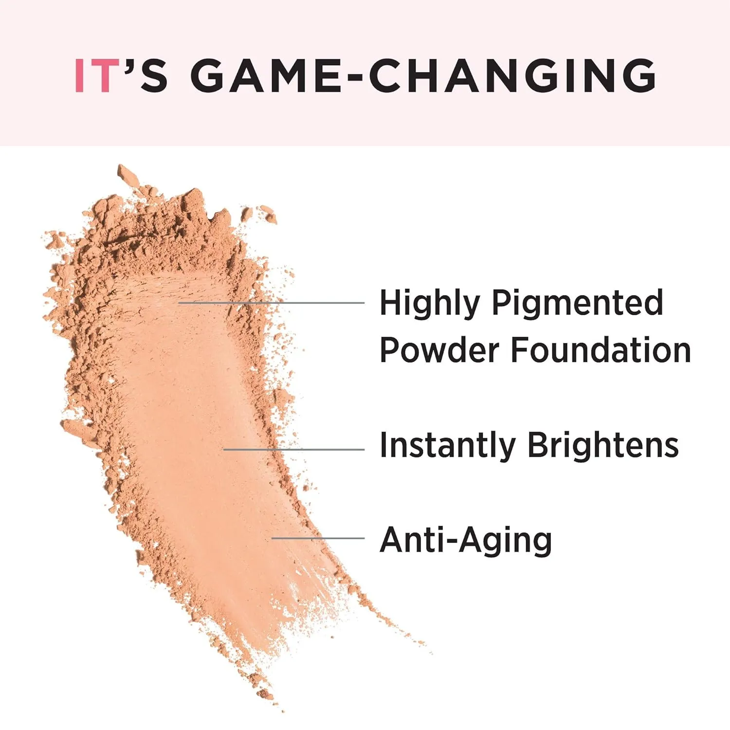 IT Cosmetics Celebration Foundation Illumination - Full-Coverage, Anti-Aging Powder Foundation - Blurs Pores, Wrinkles & Imperfections - 0.3 oz