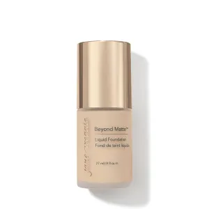 jane iredale Beyond Matte 3-in-1 Liquid Foundation Lightweight, Buildable Coverage with a Semi Matte Finish Vegan, Clean & Cruelty-Free Makeup