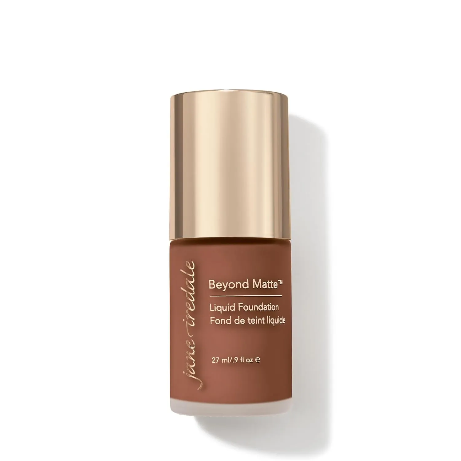 jane iredale Beyond Matte 3-in-1 Liquid Foundation Lightweight, Buildable Coverage with a Semi Matte Finish Vegan, Clean & Cruelty-Free Makeup