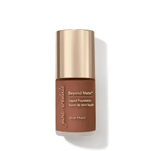 jane iredale Beyond Matte 3-in-1 Liquid Foundation Lightweight, Buildable Coverage with a Semi Matte Finish Vegan, Clean & Cruelty-Free Makeup