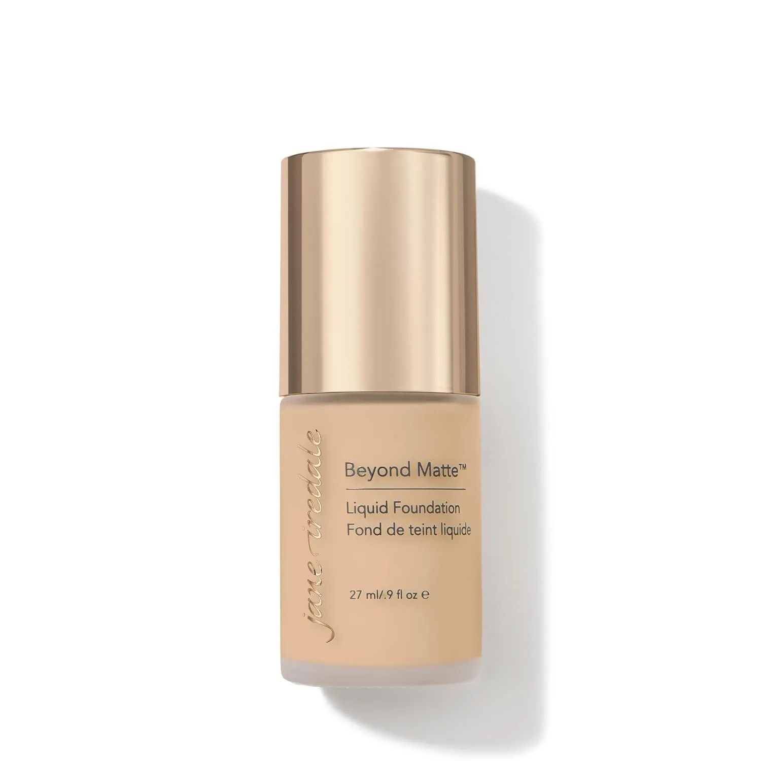 jane iredale Beyond Matte 3-in-1 Liquid Foundation Lightweight, Buildable Coverage with a Semi Matte Finish Vegan, Clean & Cruelty-Free Makeup