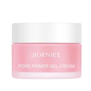Jiorniee Pore Primer Gel Cream, Pore Base Gel Cream, Invisible Pore Face Primer, Pore Filling Gel Cream, Make-Up Base Gel Cream Invisible Pore, Suitable for All Skin Tones (1pc)