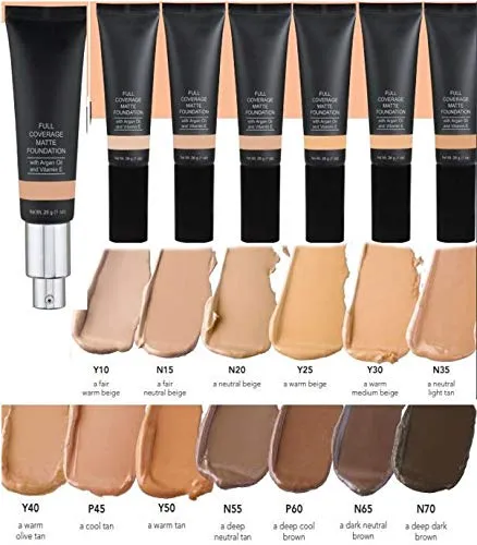 Jolie Full Coverage Matte Foundation (Y25)