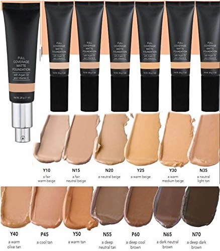 Jolie Full Coverage Matte Foundation (N15)