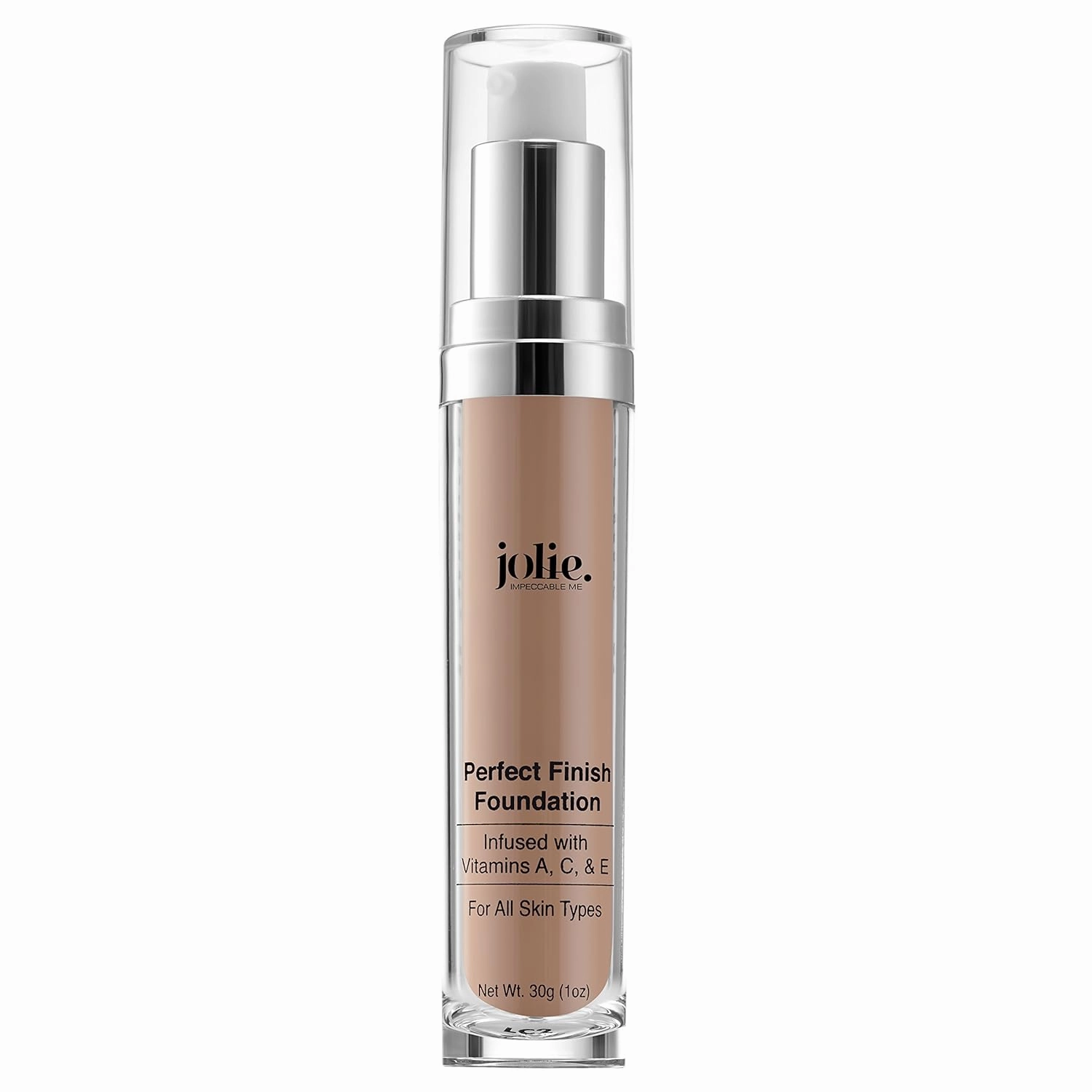 Jolie Perfect Finish Liquid Foundation Makeup SPF 15 Oil Free (DC1)