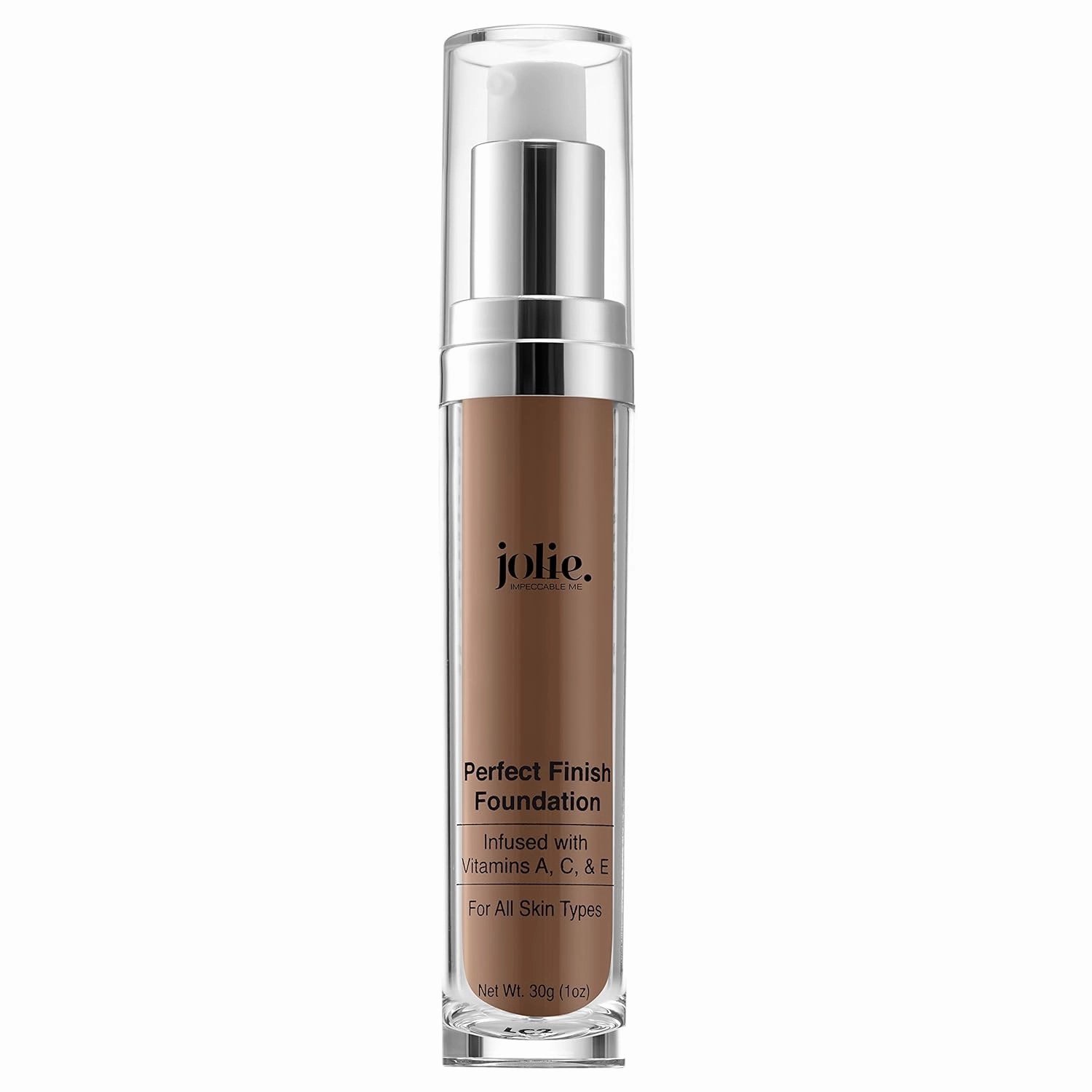 Jolie Perfect Finish Liquid Foundation Makeup SPF 15 Oil Free (DW2)