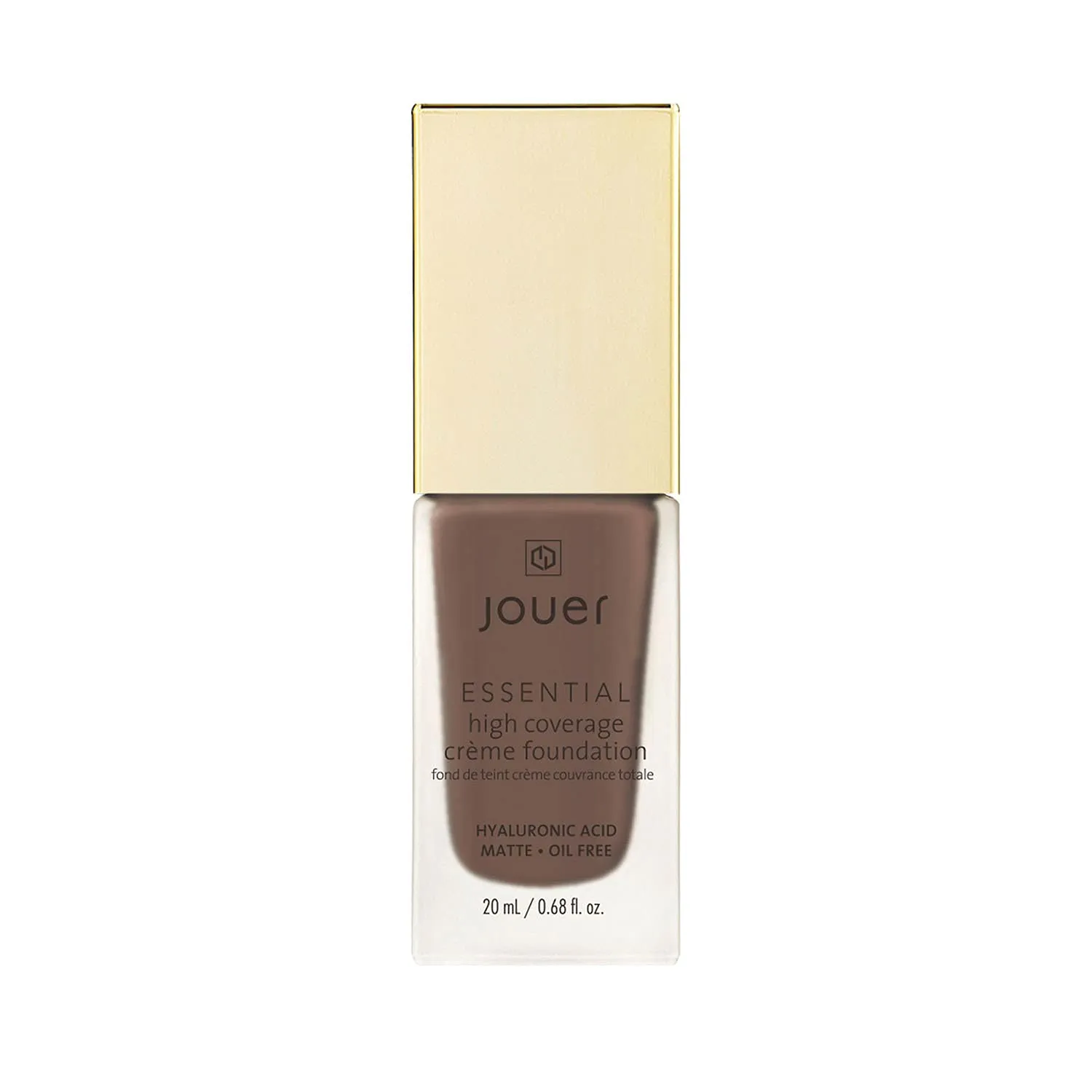 Jouer Essential High Coverage Crème Foundation - Available in 50 Shades for All Skin Tones - Healthy Ingredients - Paraben, Gluten & Cruelty Free - Vegan Friendly