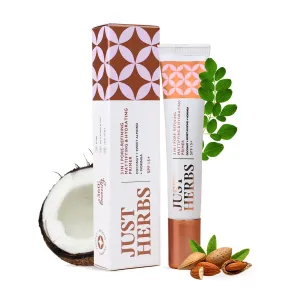 Ju-st Herb's 3-in-1 Face Primer, Pore-Refining, Mattifying & Hydrating Formula for Normal, Oily, Dry & Combination Skin, 20g (0.71 oz)