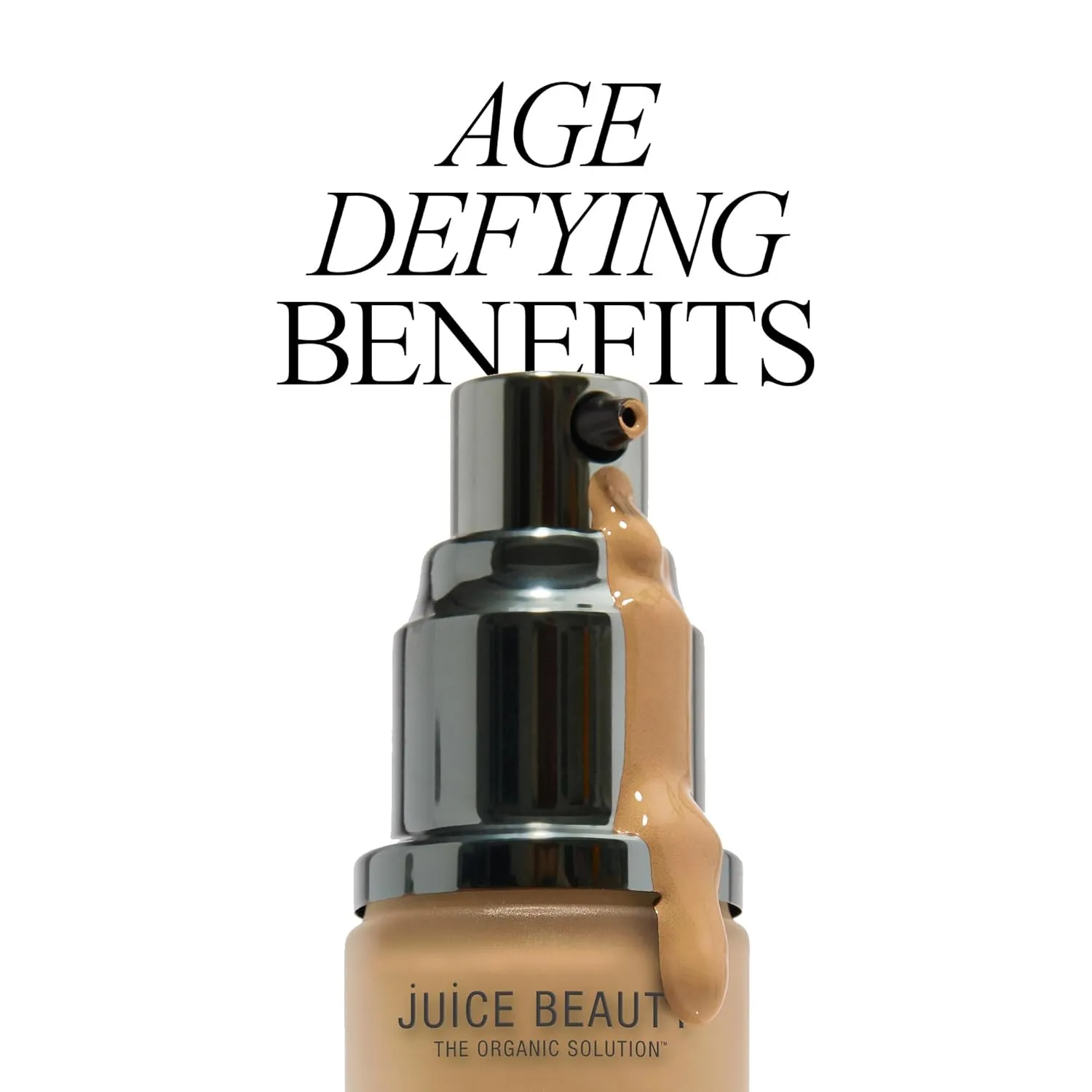 Juice Beauty Phyto-Pigments Flawless Serum Foundation - 29 Deep - 30 mL - Medium-to-Full, Long-Lasting Coverage - Reduces Look of Wrinkles   Pores - Vegan, Cruelty Free