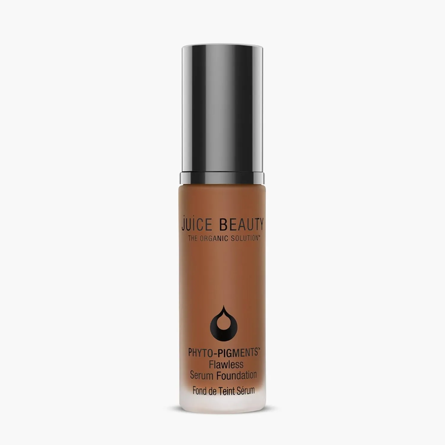 Juice Beauty Phyto-Pigments Flawless Serum Foundation - 29 Deep - 30 mL - Medium-to-Full, Long-Lasting Coverage - Reduces Look of Wrinkles   Pores - Vegan, Cruelty Free