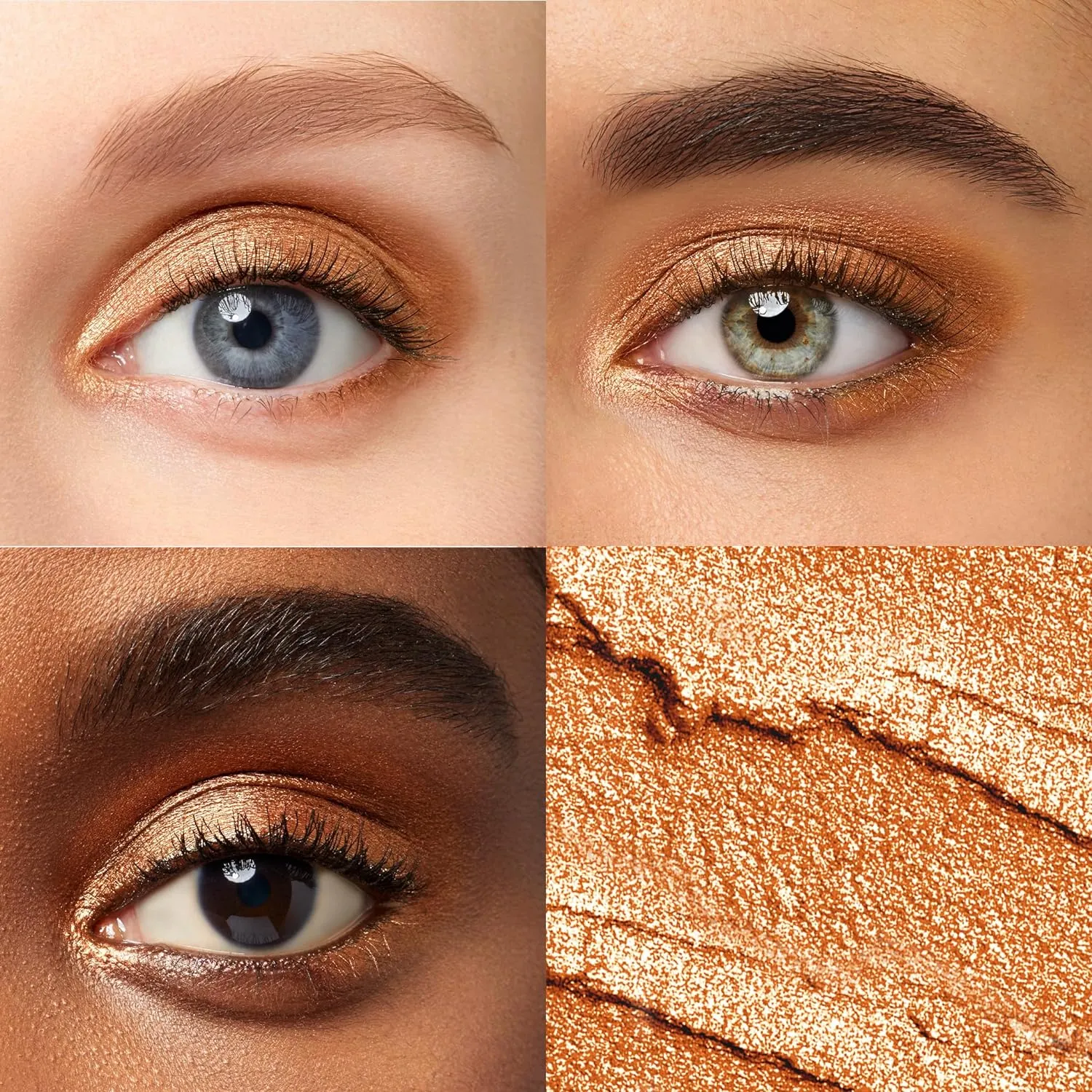 Julep Eyeshadow 101 Cream-to-Powder Waterproof Shadow Stick – Marmalade Shimmer – Long-Lasting, Crease-Proof, Orange Apricot Shimmer Cream Eyeshadow with Built-in Smudger