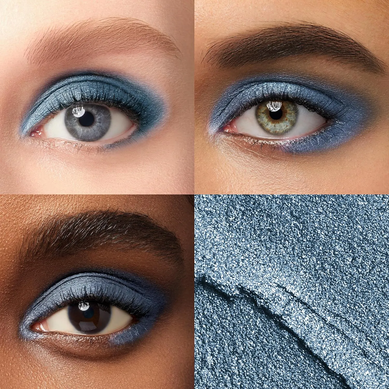 Julep Eyeshadow 101 Cream-to-Powder Waterproof Shadow Stick – Sapphire Shimmer – Long-Lasting, Crease-Proof, Jewel Toned Blue Shimmer Cream Eyeshadow with Built-in Smudger