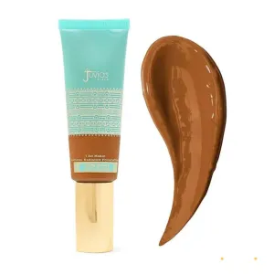 Juvia's Place I Am Magic Natural Radiance Foundation - 305Cameroon - Full Coverage Liquid Foundation Makeup for Dry, Mature, Aging, and Combination Skin - Lightweight Longwear Base with Radiant Finish