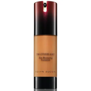 Kevyn Aucoin The Etherealist Skin Illuminating Foundation: Comfortable, shine-free, smooth, moisturize. Medium to full coverage. Makeup artist go to for an even bright natural look.