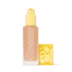 Kosas Revealer Skin-Improving Foundation with SPF 25 Protection - Hydrate, Brighten, Soothe, Plump, Protect Skin - Smoothing Texture, Natural Finish and Clean Formula - Light Cool 150