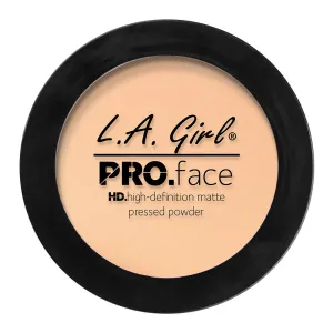 L.A. Girl Pro.Face Matte Pressed Powder, Porcelain GPP603 (Pack of 3)