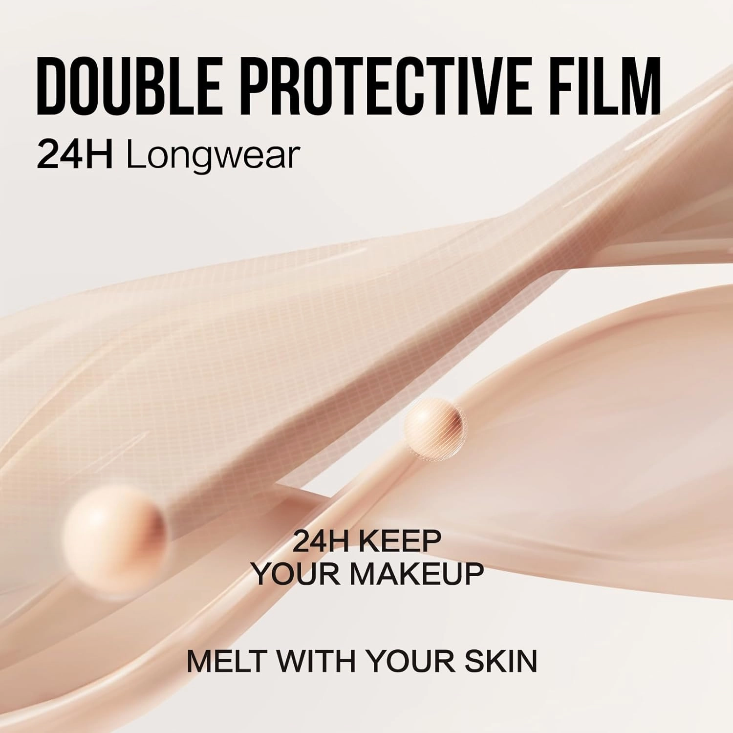 Lasting Air Cushion Cream Face Foundation Makeup, Lightweight, Medium to Full Coverage, Semi-Matte, Long-Lasting Oil Control Finish Foundation, P02 Fair For Oil Skin (Refill Included)
