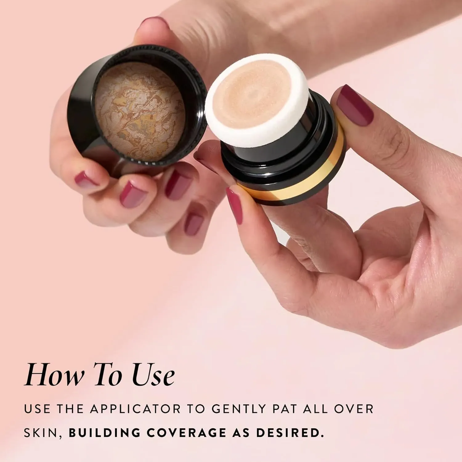 LAURA GELLER NEW YORK Baked Balance-n-Glow To Go Travel Size Illuminating Foundation - Porcelain - Buildable Sheer to Light Coverage - Satin Finish