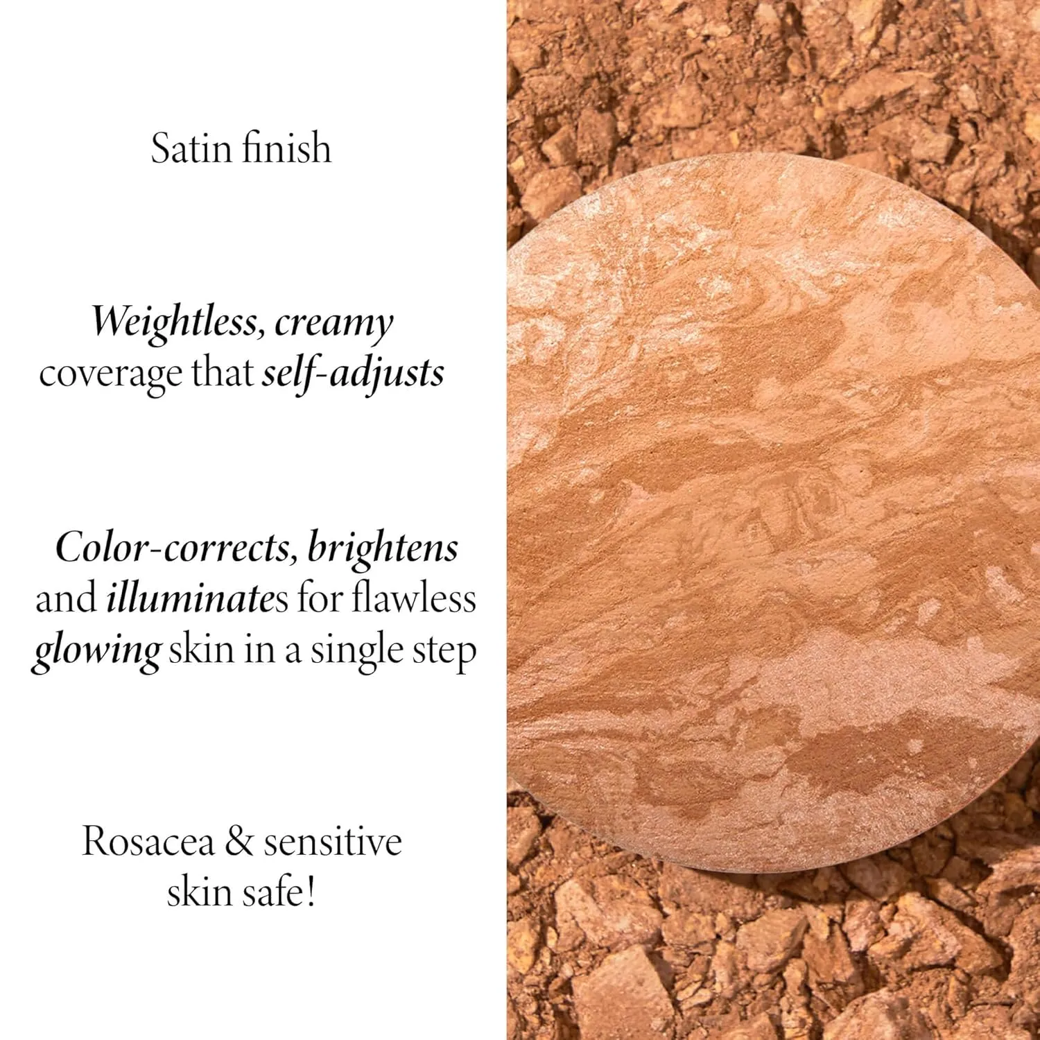 LAURA GELLER NEW YORK Baked Balance-n-Glow To Go Travel Size Illuminating Foundation - Porcelain - Buildable Sheer to Light Coverage - Satin Finish