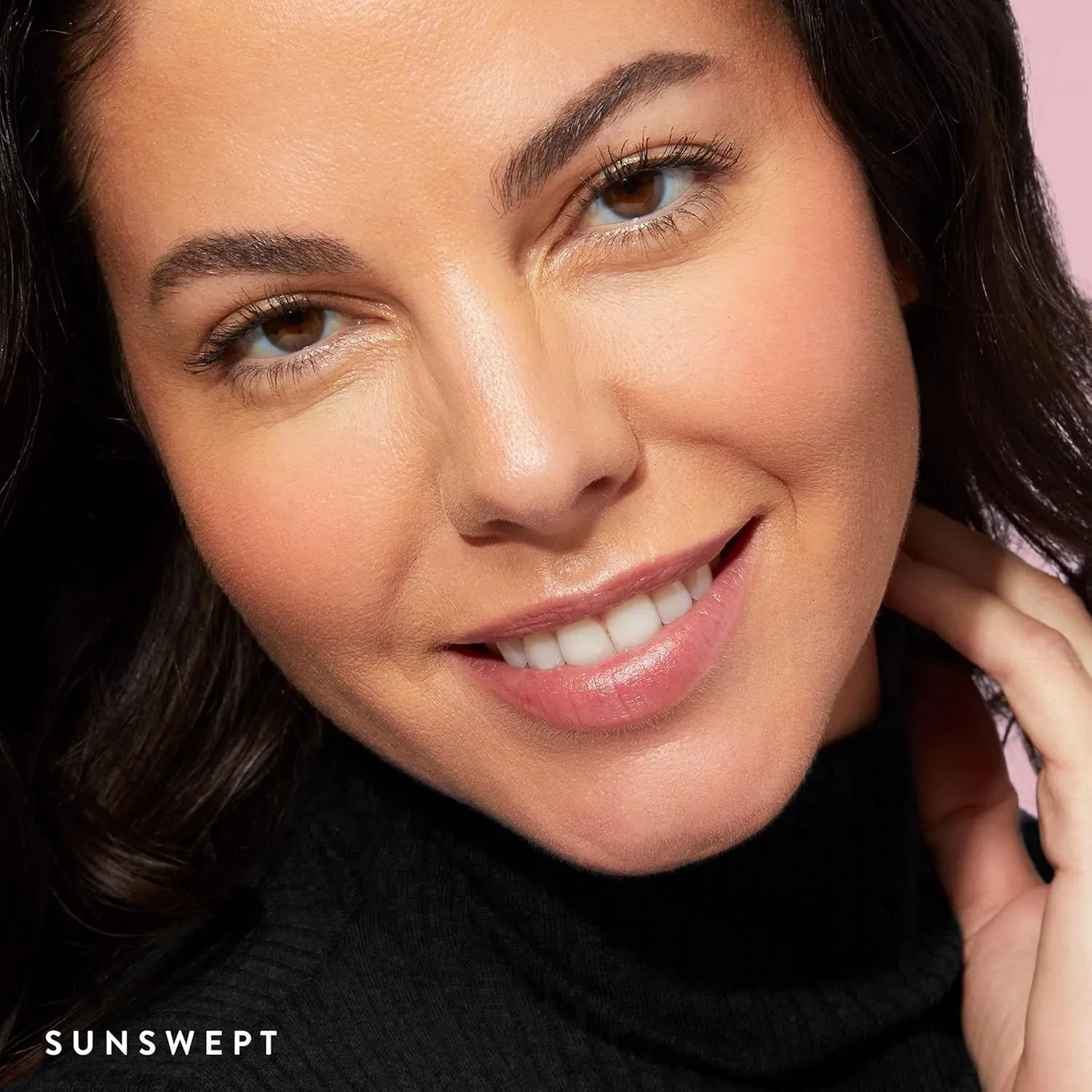 LAURA GELLER NEW YORK Baked Blush-n-Brighten Marbleized Blush - Sunswept - Creamy Lightweight - Satin Finish