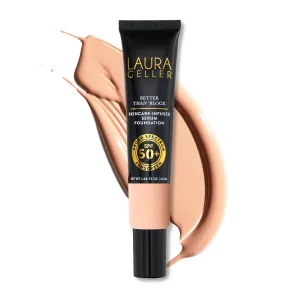 LAURA GELLER NEW YORK Better Than ‘Block Skincare-Infused Serum Foundation with Broad Spectrum SPF 50 , Fair