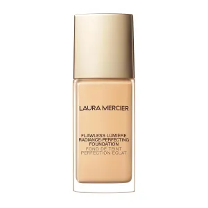 Laura Mercier Flawless Lumière Foundation, 15HR Hydration, Medium to Full Coverage, Breathable Formula, Improves the Look of Dull and Dry Skin, Luminous Finish, Non-Comedogenic, Vitamin C Infused