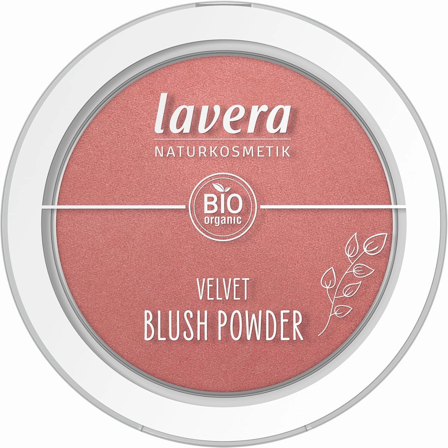 lavera Velvet Blush Powder -Pink Orchid 02- pink - almond oil & vitamin E - shimmering - velvety texture (1 x 5g)