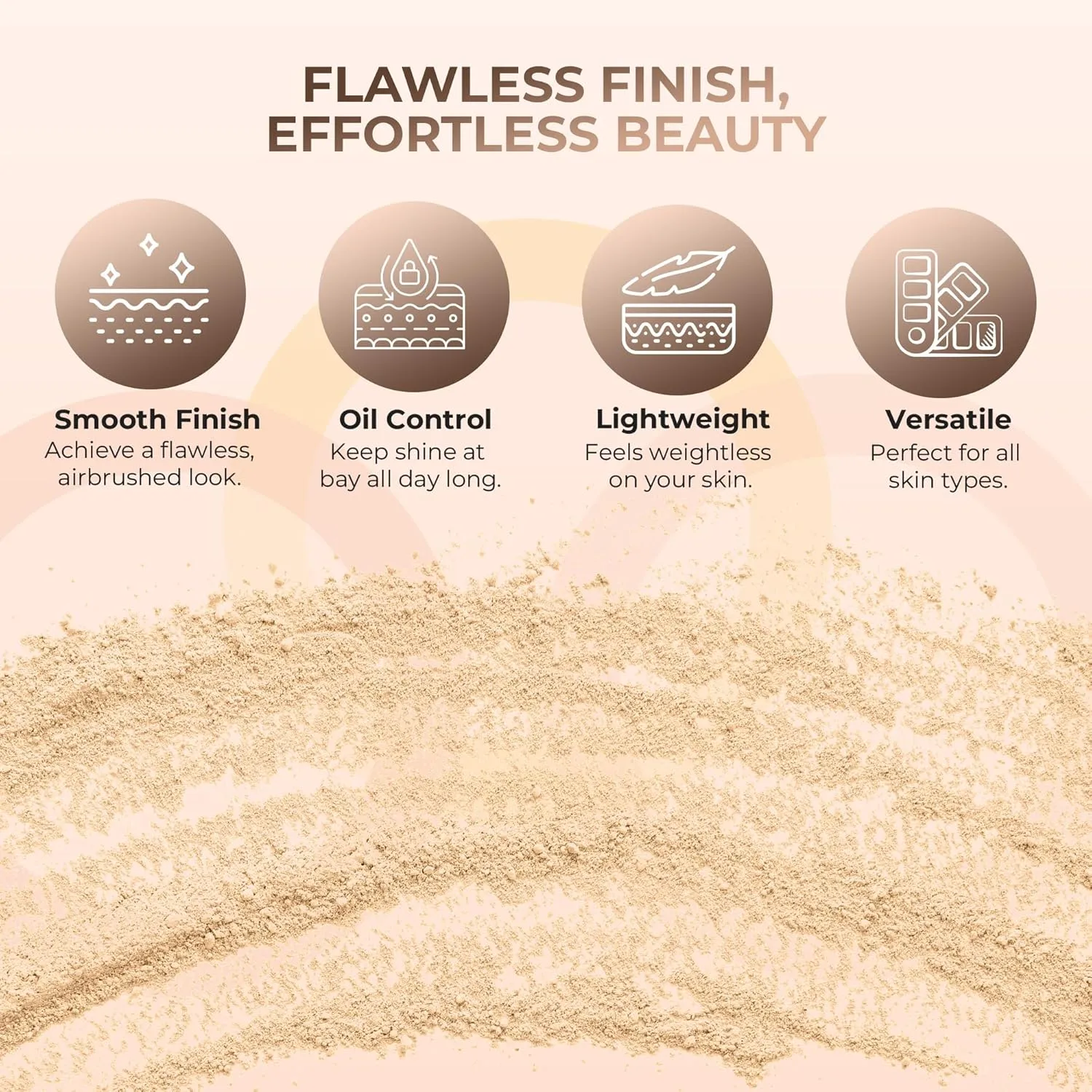LIGHT CONCEALER BULK POWDER (1 Ounce Refill Pouch) Mineral Makeup Loose Matte Cover Up Conceals Blemishes Under Eyes Dark Circles Redness Discoloration Scars SPF 20 Full Coverage Instant Eraser