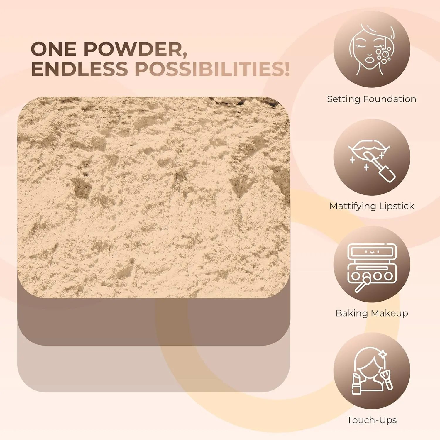 LIGHT CONCEALER BULK POWDER (1 Ounce Refill Pouch) Mineral Makeup Loose Matte Cover Up Conceals Blemishes Under Eyes Dark Circles Redness Discoloration Scars SPF 20 Full Coverage Instant Eraser