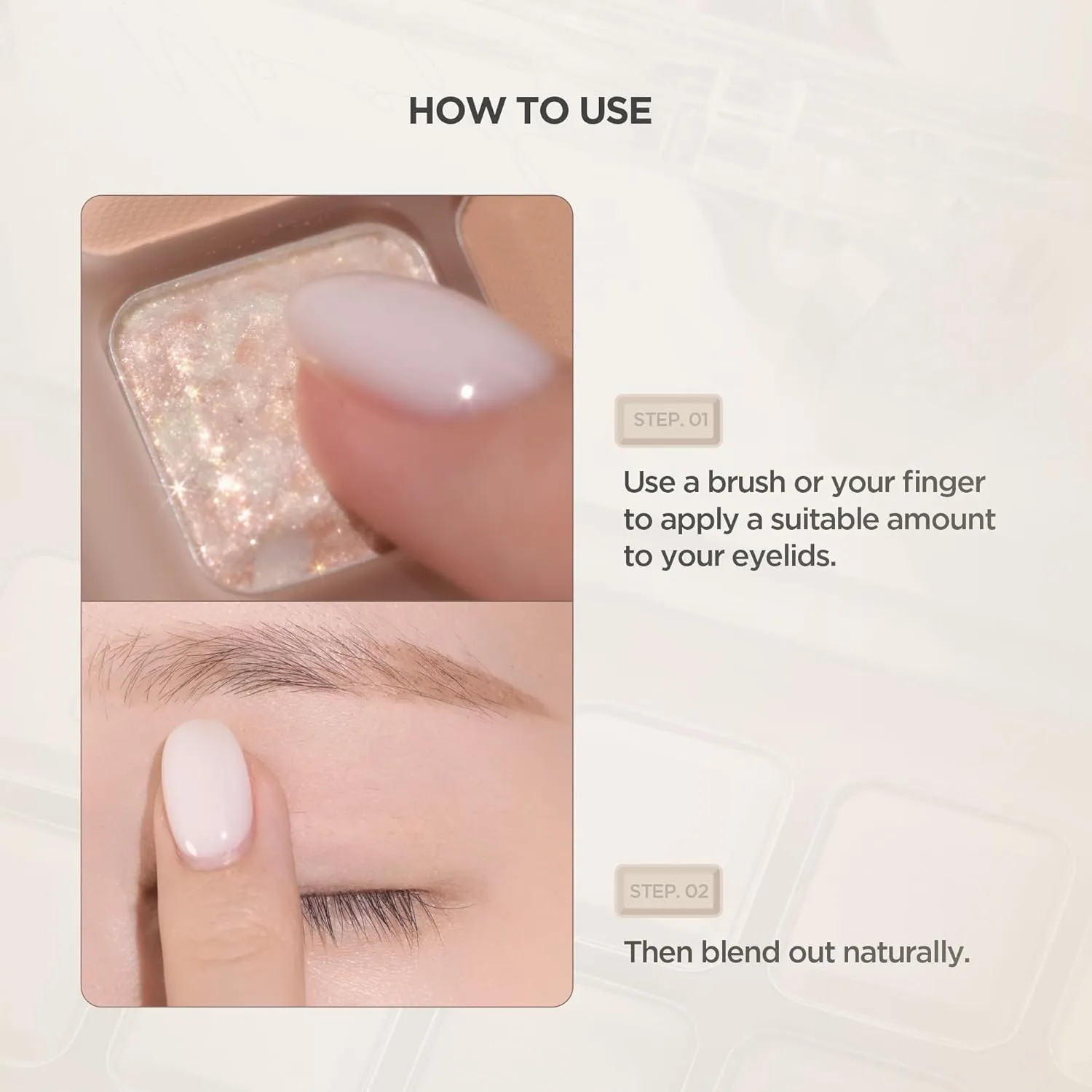 lilybyred Mood Keyboard | 10-Shade Korean Eyeshadow Palette, Highly Pigmented, Matte, Shimmer & Jelly Glitter, Smooth. Blendable, Long-Lasting, Dome-Shaped Design (11 Chocolate Chip Smore)