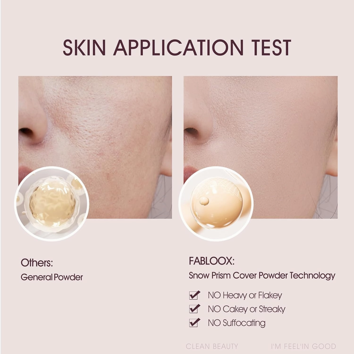 Long-Lasting Cushion Foundation, Natural Cover Foundation Makeup, Breathable and Lightweight Makeup Cushion Foundation, for Light Medium Skin, Yellow Undertone, 0.45 Fl Oz x 2